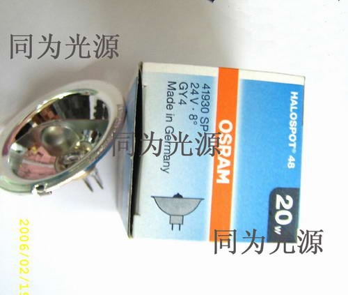 供应OSRAM 41930SP 24V20W GY4灯杯
